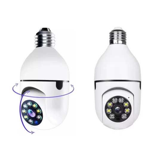 Slimme E27 Lampcamera 360°