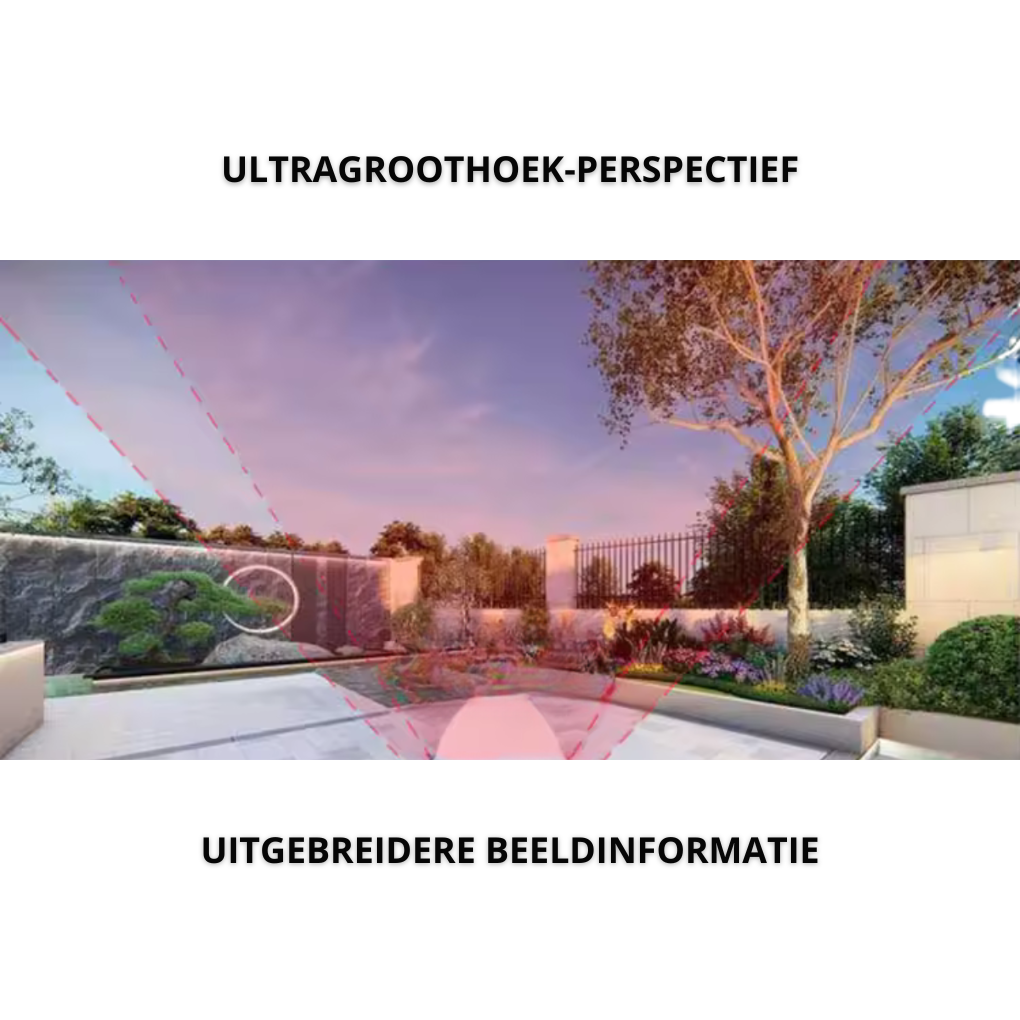 Slimme E27 Lampcamera 360°